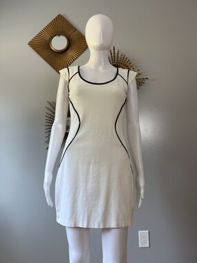 like gold dust sequin fringe dress 12th Tribe | Dresses | Nwt 2th Tribe Like Gold Dust Sequin Fringe Dress White